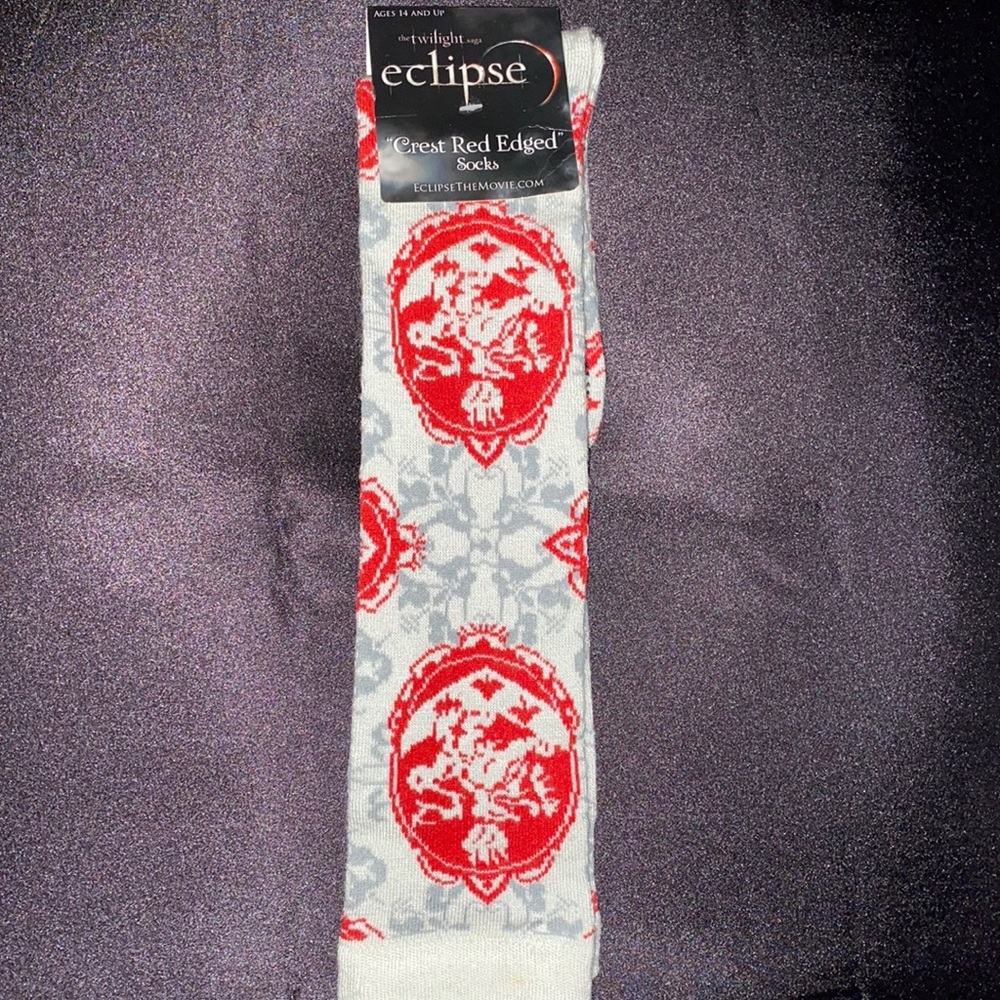 Twilight Eclipse Cullen Crest Socks